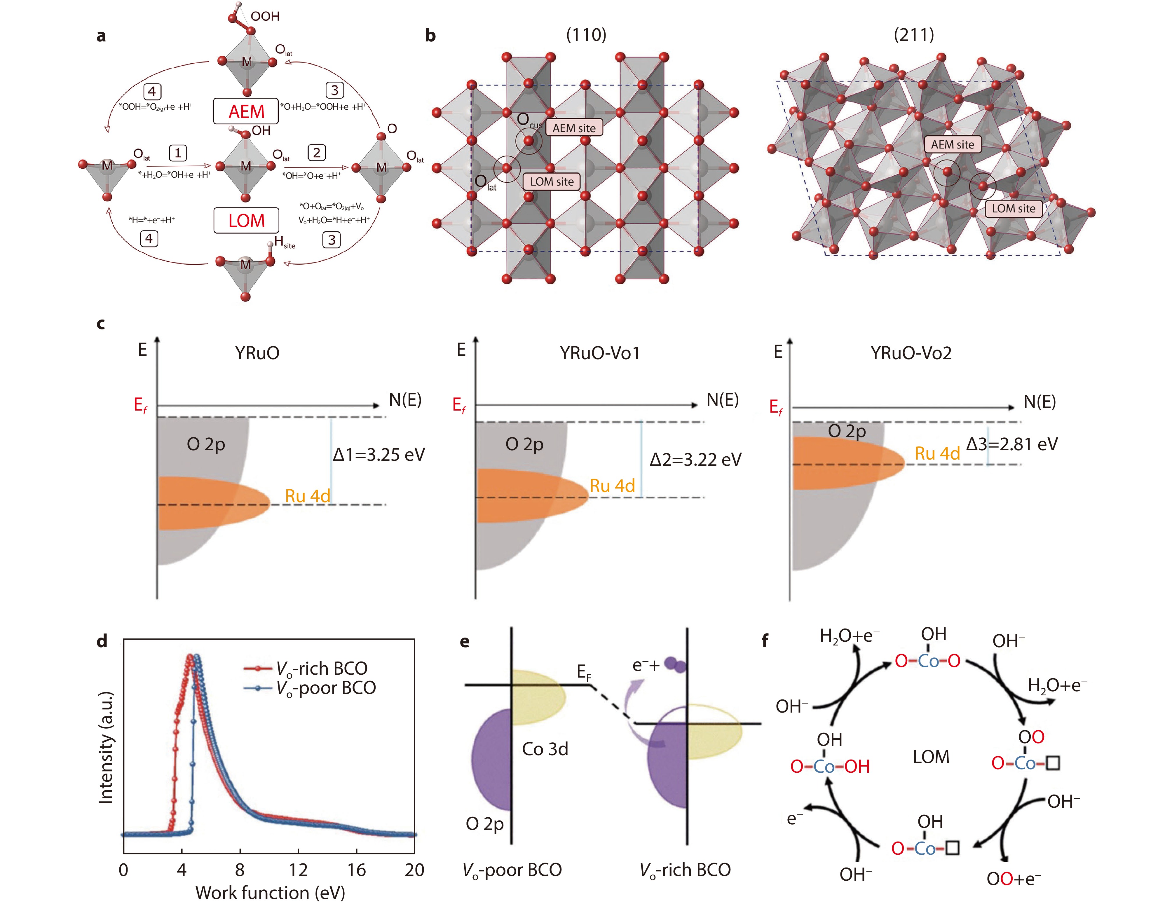 Mechanisms Of Oxygen Evolution Reaction In Metal Oxides Adsorbate